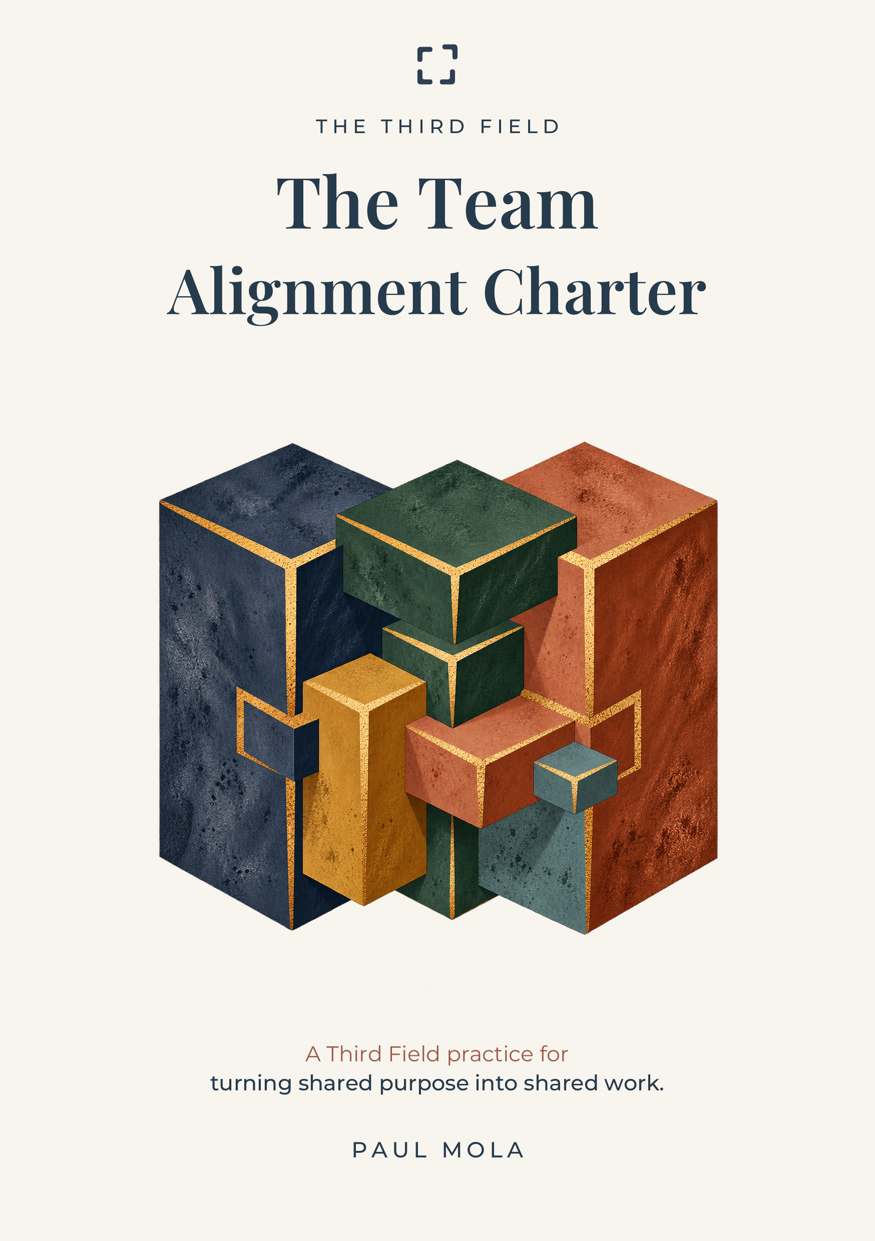 Cover of The Team Alignment Charter by Paul Mola